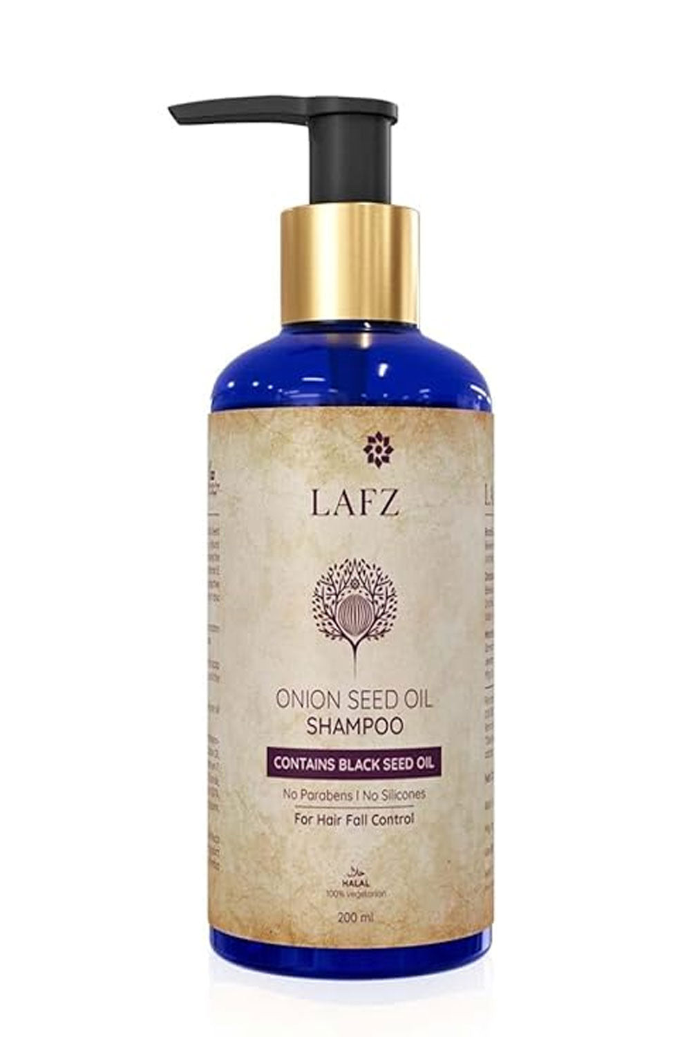 LAFZ Onion & Black Seed Shampoo with Vitamin E (200 ml)
