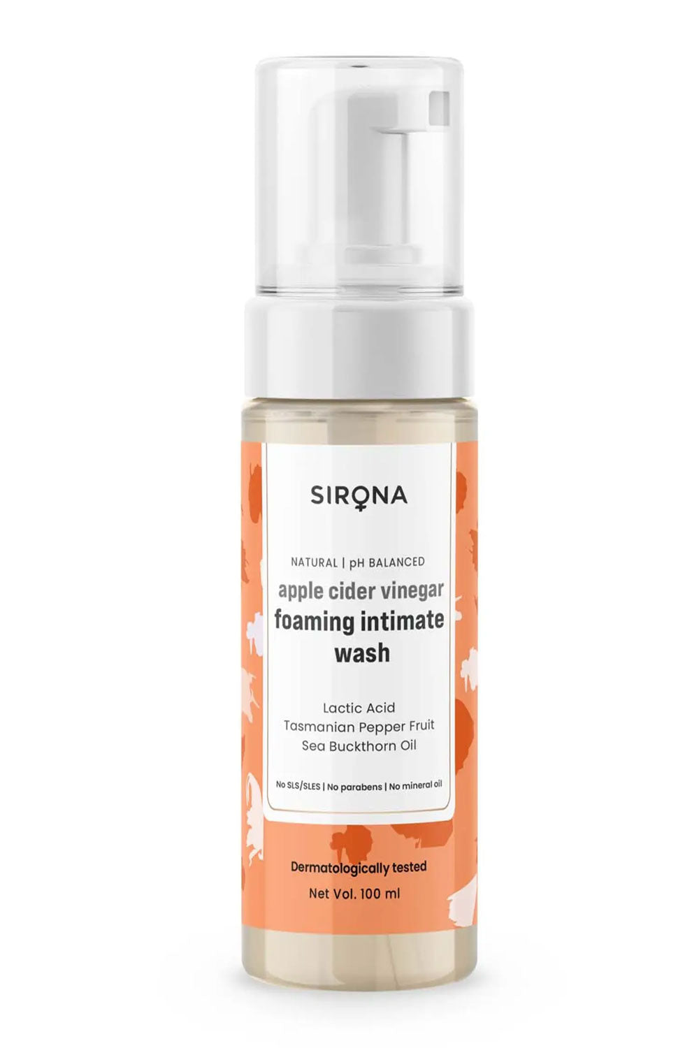Sirona Apple Cider Vinegar Foaming Intimate Wash
