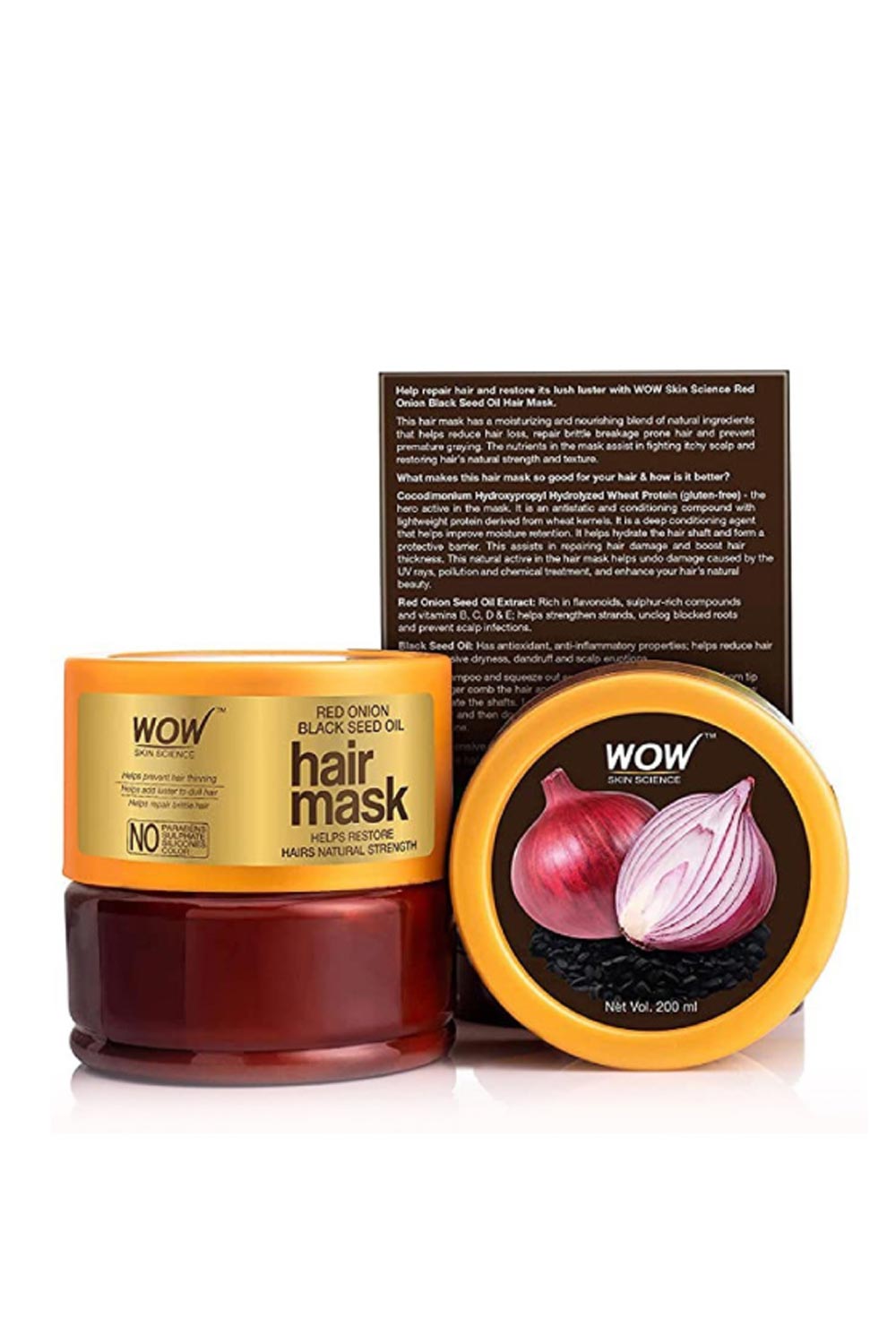 Onion Hair Mask To Restore Strength