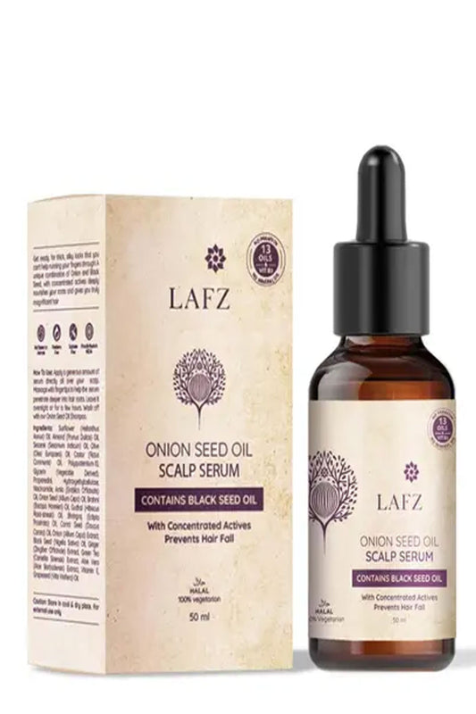 LAFZ Black Seed Onion Hair & Scalp Serum, Nourishes Scalp Paraban-free (50 ml)