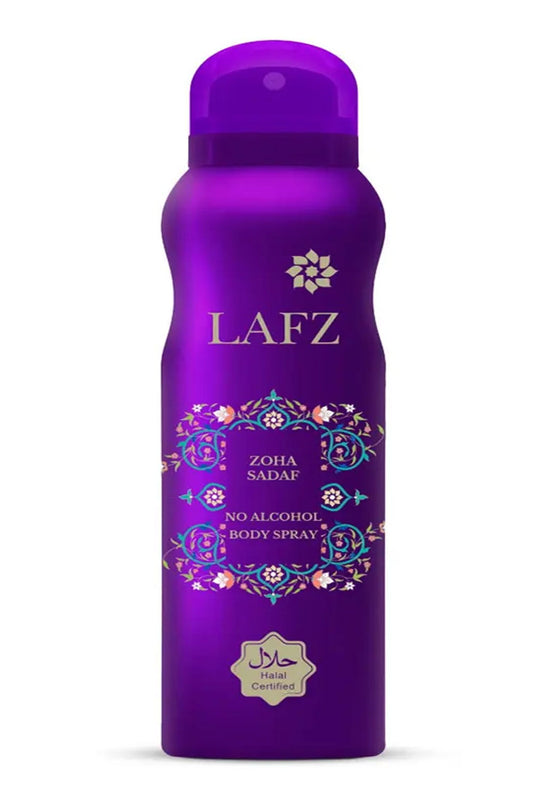 Lafz Zoha Sadaf No Alcohol Body Spray 100G