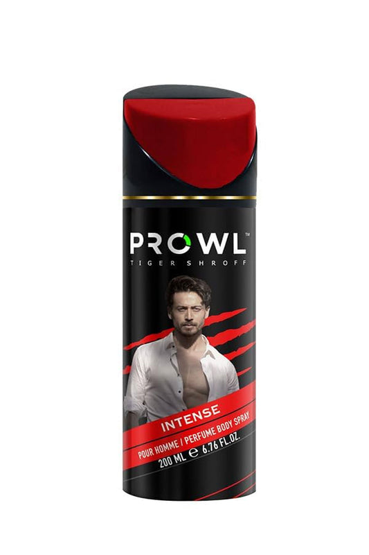 PROWL BY TIGER SHROFF Long Lasting Intense Deodorant, Body Spray For Men, 200ml