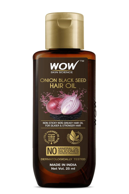WOW Skin Science Onion Black Seed Hair Oil