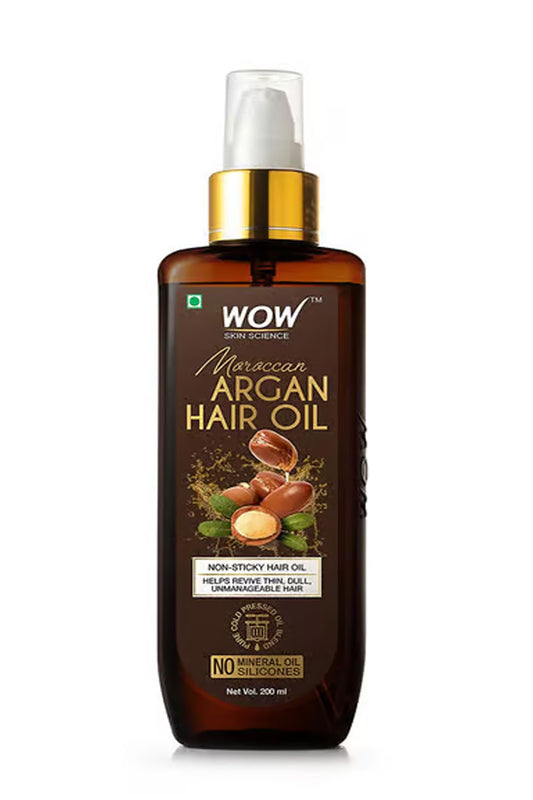 Wow Skin Science Moroccan Argan Hair Oil