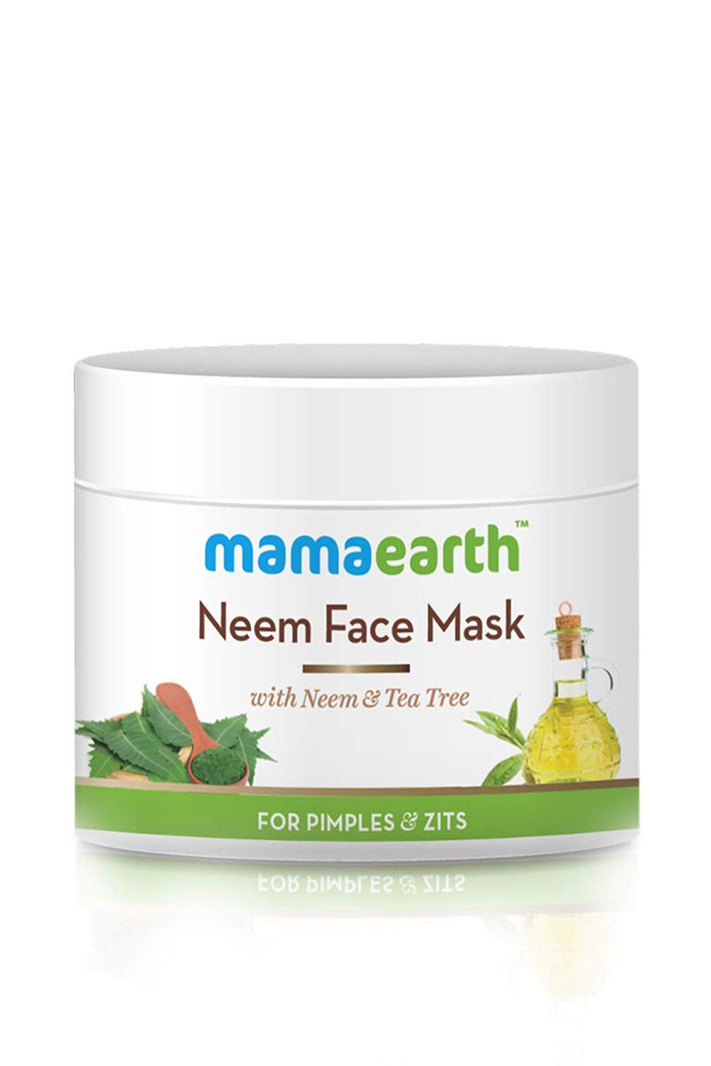 Mamaearth Neem Face Pack, protects against Pimples & Zits