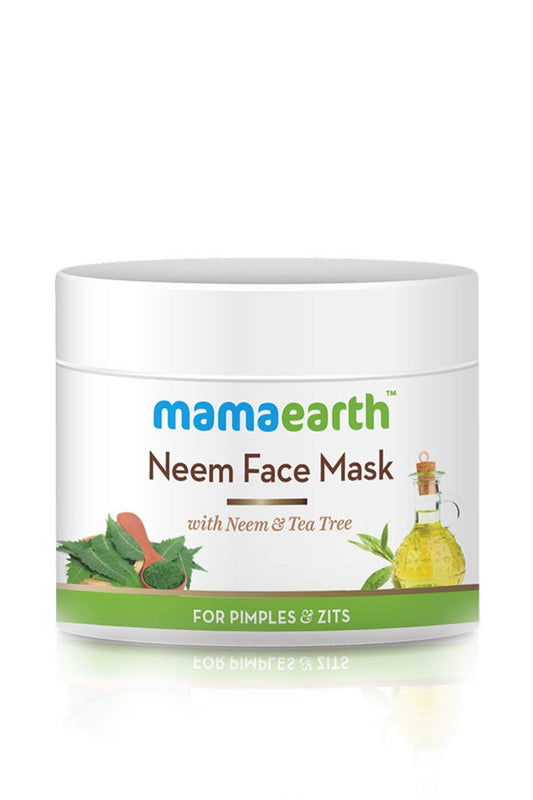 Mamaearth Neem Face Pack, protects against Pimples & Zits