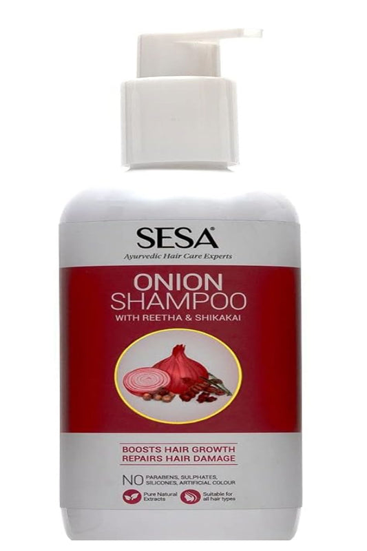 Onion Damage Repair Shampoo with Reetha & Shikakai