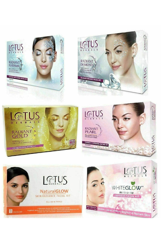 Lotus Facial Kit Leaves Skin Hydrated And Youthful