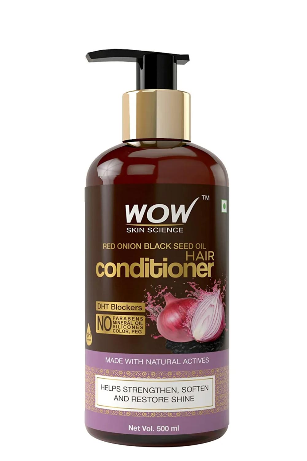 WOW Skin Science Red Onion Black Seed Oil Hair Conditioner