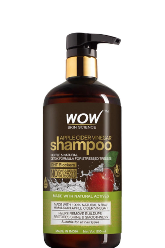 Apple Cider Vinegar Shampoo For Dandruff & Hair Growth