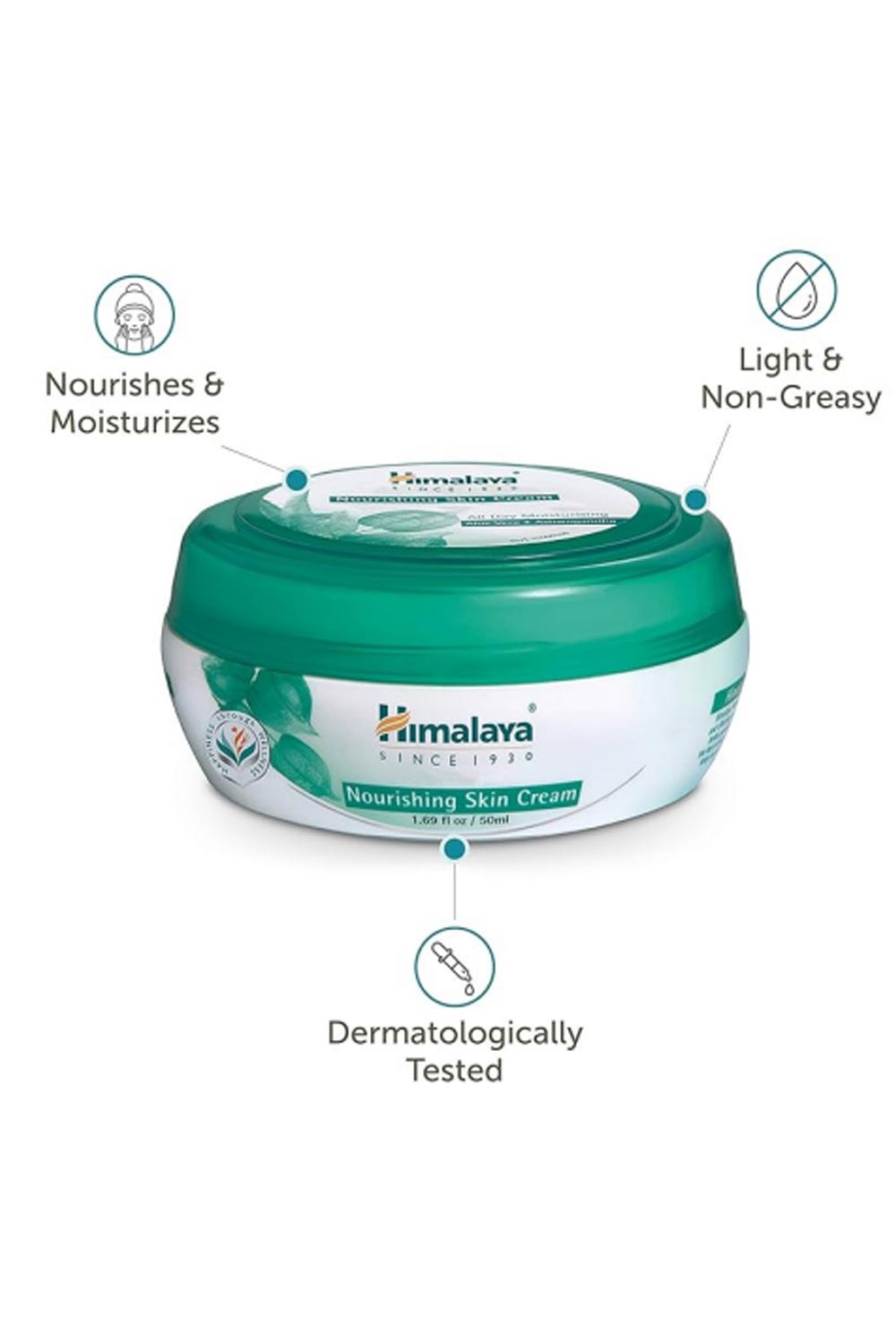 Himalaya’s Nourishing Skin Cream is a light