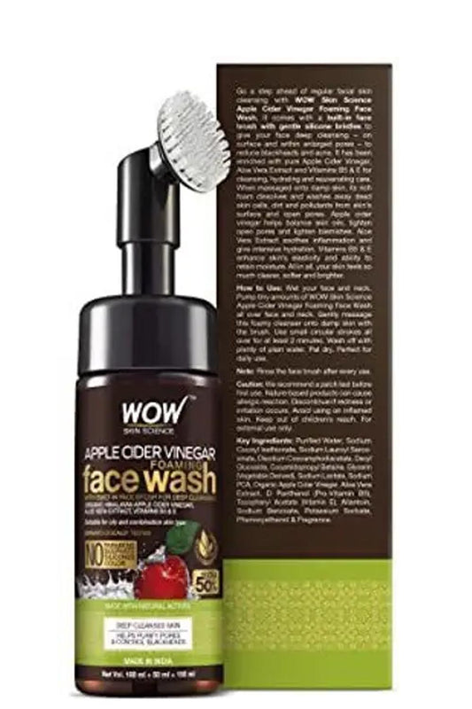 WOW SKIN SCIENCE Apple Cider Vinegar facewash
