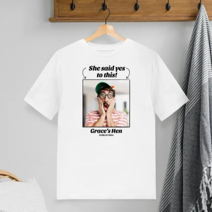 Text & Photo T-shirt